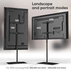 TV Floor Stand for 30-60 Inch Tvs Swivel
