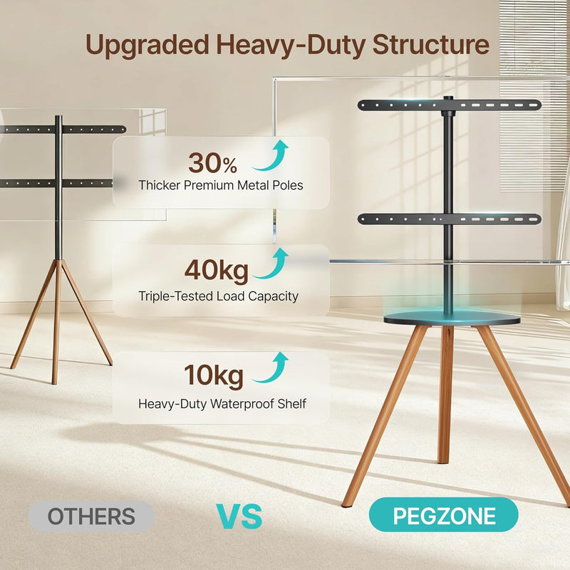 TV Floor Stand for 45–65 Inch