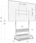 TV Floor Stand on Wheels for 40-85" Screens