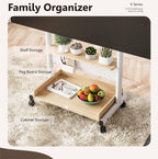TV Floor Stand on Wheels for 40-85" Screens