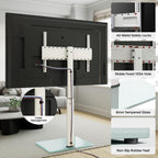 TV Floor Stand Tall for 43 to 75