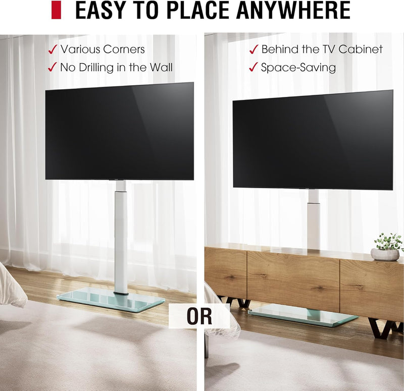 TV Floor Stand Tall for 43 to 75