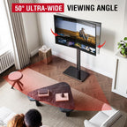 TV Floor Stand Tall for 43 to 75