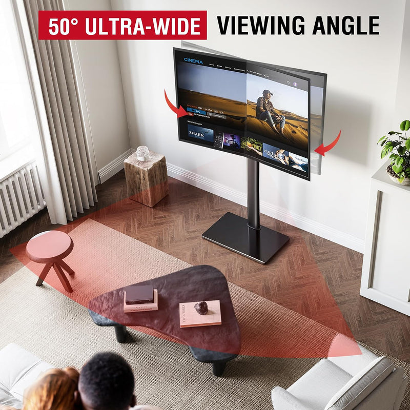 TV Floor Stand Tall for 43 to 75