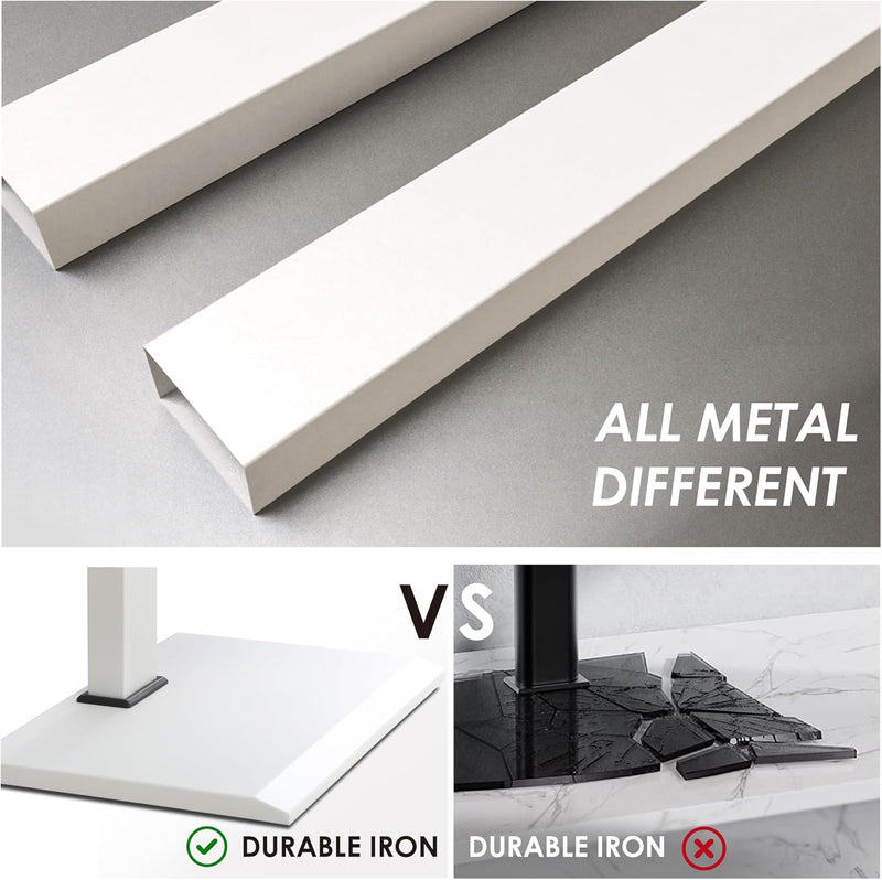 TV Floor Stand with Iron Base for 32-75