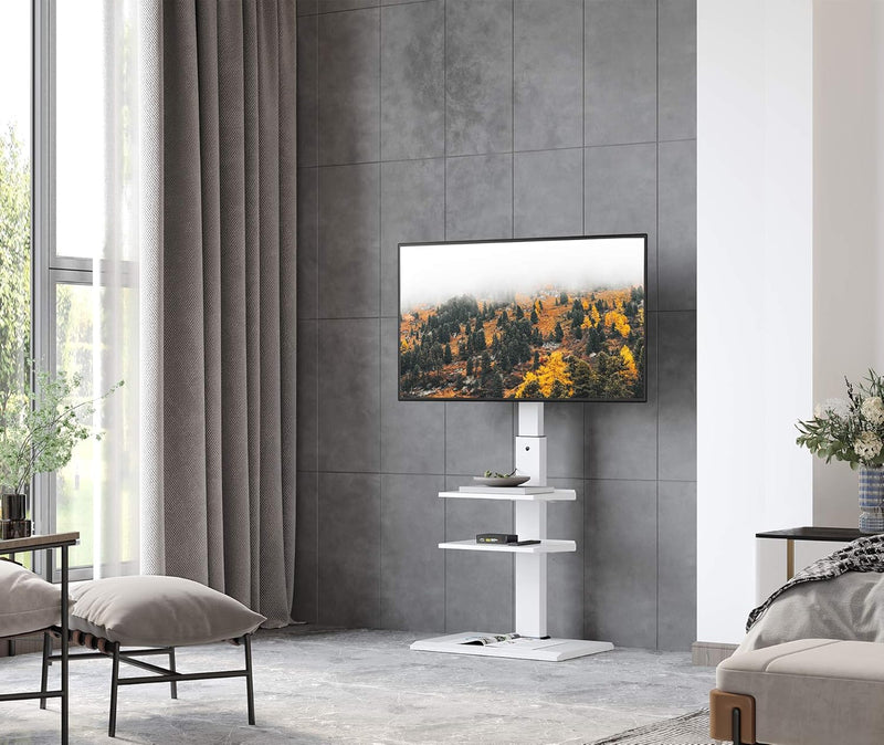 TV Floor Stand with Iron Base for 32-75