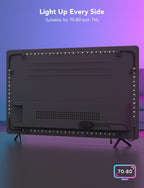 TV LED Backlight 3.8m Rgbic Strip Light