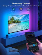 TV LED Backlight 3.8m Rgbic Strip Light