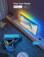 TV LED Backlight 3.8m Rgbic Strip Light