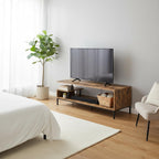 TV Lowboard 3 Shelves Open Shelf
