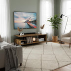 TV Lowboard 3 Shelves Open Shelf