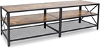 TV Lowboard with 4 Shelves