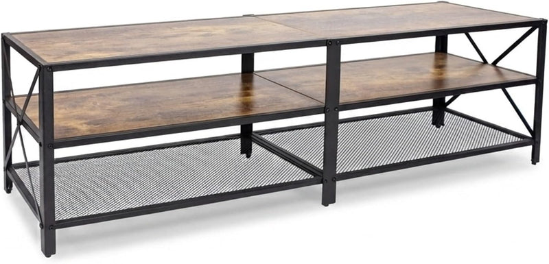 TV Lowboard with 4 Shelves