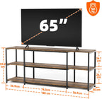 TV Stand 148CM Cabinet 3 Tier Wooden