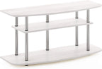 TV Stand 3-Tier Entertainment Centre Console for Up
