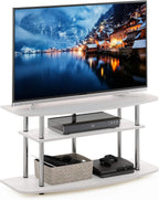 TV Stand 3-Tier Entertainment Centre Console for Up