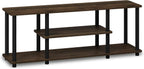 TV Stand 3-Tier Entertainment Centre with Open Shelves
