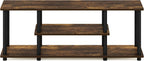 TV Stand 3-Tier Entertainment Centre with Open Shelves