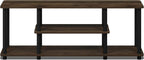 TV Stand 3-Tier Entertainment Centre with Open Shelves