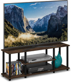 TV Stand 3-Tier Entertainment Centre with Open Shelves