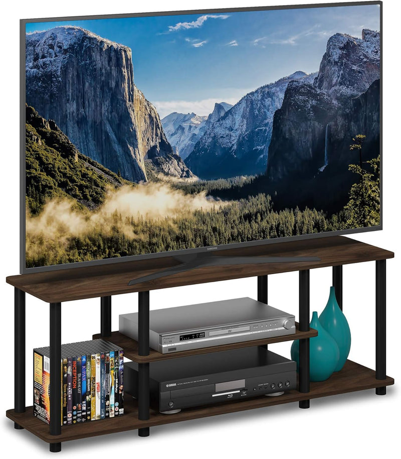TV Stand 3-Tier Entertainment Centre with Open Shelves