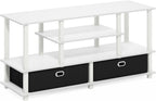 TV Stand 4-Tier Entertainment Centre Console for Up