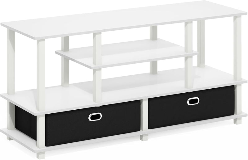 TV Stand 4-Tier Entertainment Centre Console for Up