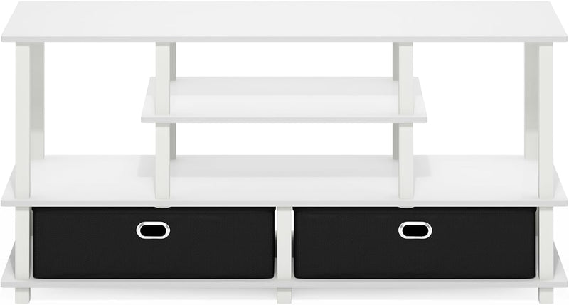TV Stand 4-Tier Entertainment Centre Console for Up