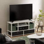 TV Stand 4-Tier Entertainment Centre Console for Up