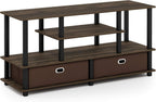 TV Stand 4-Tier Entertainment Centre Console for Up