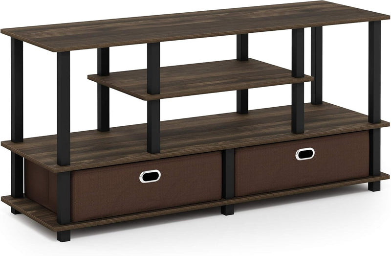 TV Stand 4-Tier Entertainment Centre Console for Up