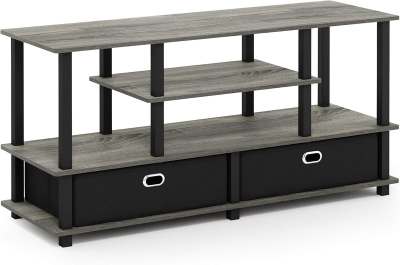 TV Stand 4-Tier Entertainment Centre Console for Up