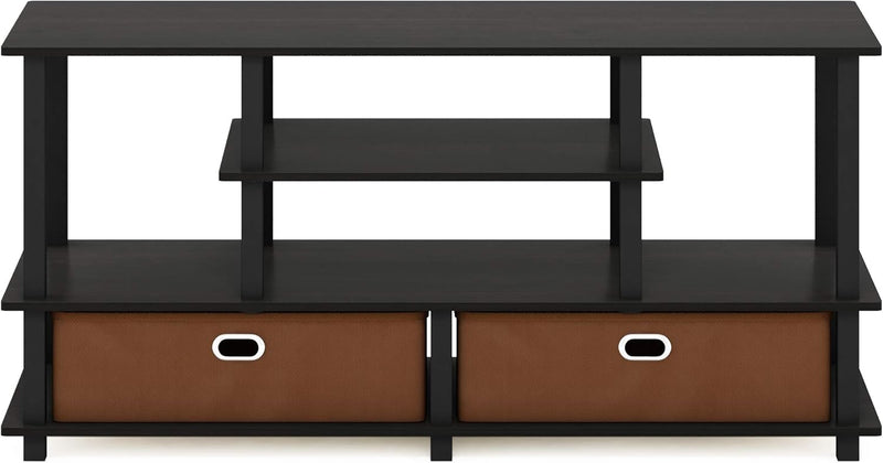 TV Stand 4-Tier Entertainment Centre Console for Up