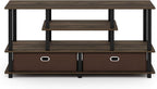 TV Stand 4-Tier Entertainment Centre Console for Up