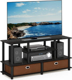 TV Stand 4-Tier Entertainment Centre Console for Up