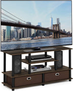 TV Stand 4-Tier Entertainment Centre Console for Up