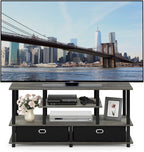 TV Stand 4-Tier Entertainment Centre Console for Up