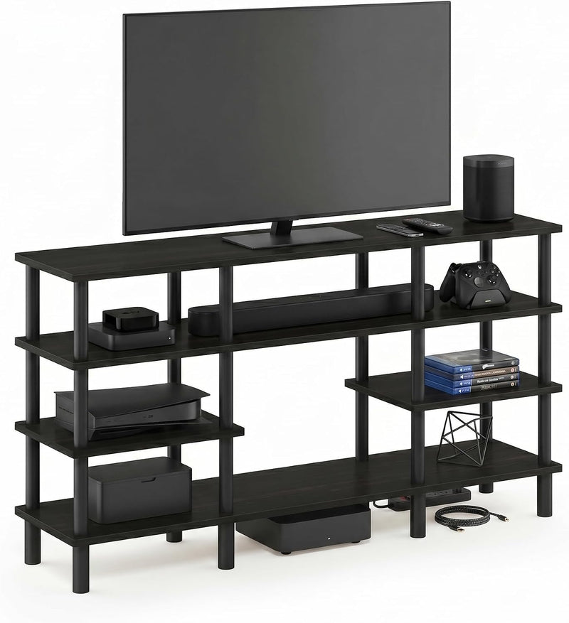 TV Stand 4-Tier Multipurpose Wide Shelf Entertainment Centre