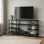 TV Stand 4-Tier Multipurpose Wide Shelf Entertainment Centre