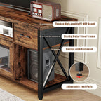 TV Stand Cabinet 140CM Wooden Unit with 2