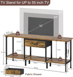 TV Stand Cabinet LED for 55