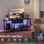 TV Stand Cabinet LED for 55