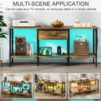 TV Stand Cabinet LED for 55
