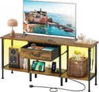 TV Stand Cabinet LED for 55