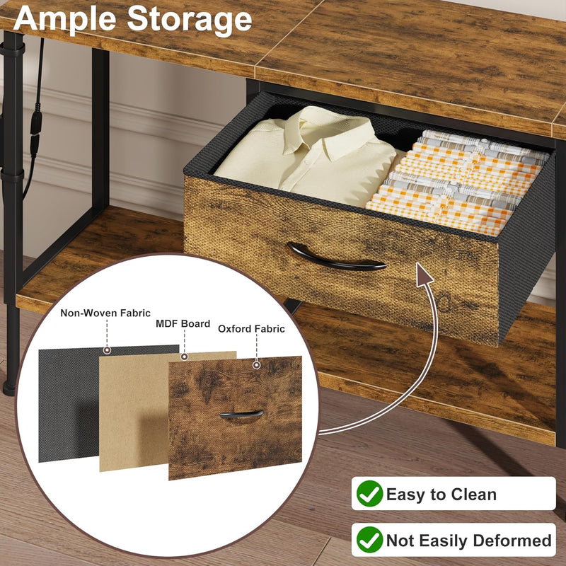 TV Stand Cabinet LED for 55