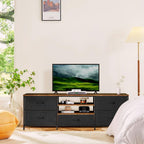 TV Stand Cabinet Unit Console Table with 5