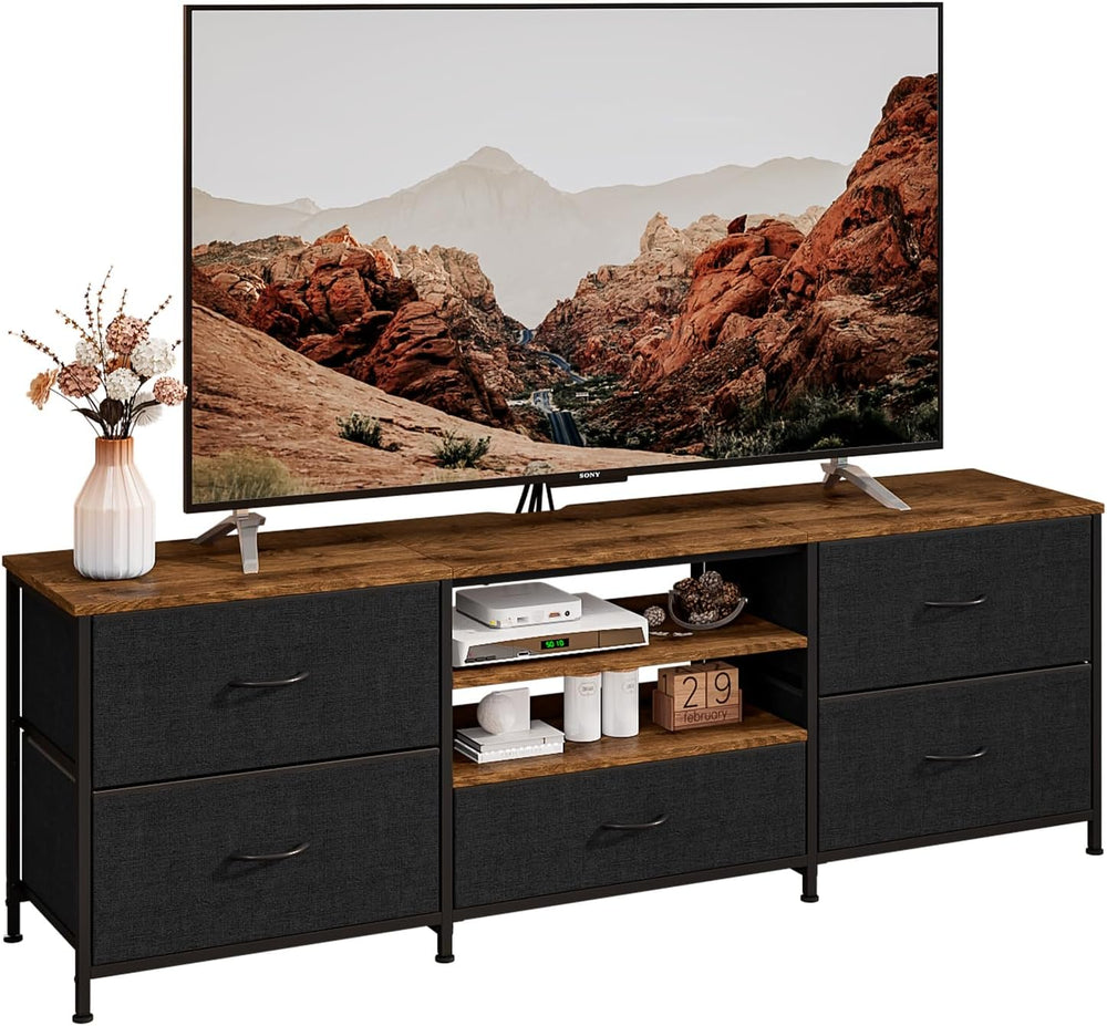 TV Stand Cabinet Unit Console Table with 5