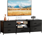 TV Stand Cabinet Unit Console Table with 5