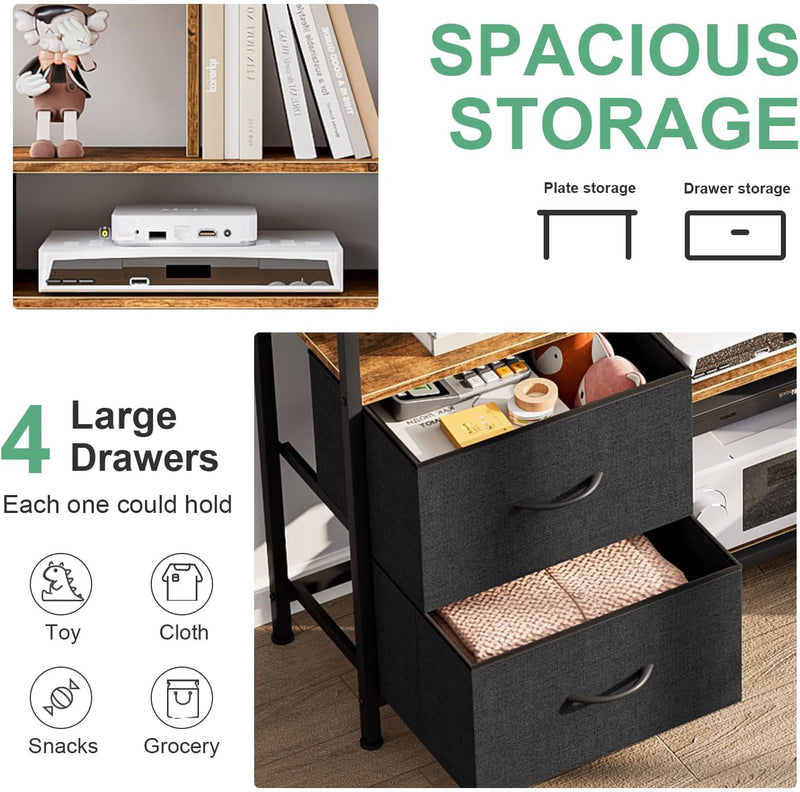 TV Stand for Up to 55 Inch