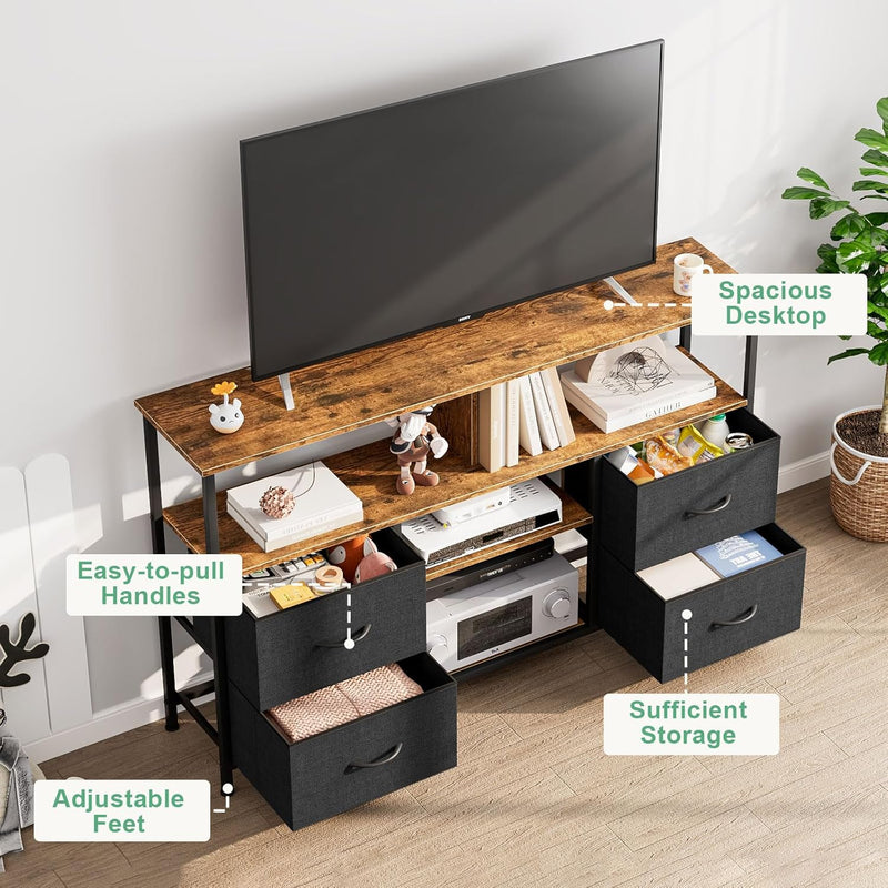 TV Stand for Up to 55 Inch